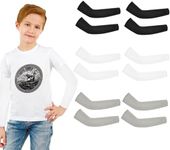 6 Pairs Baseball Arm Sleeve Youth Basketball Elbow Compression Arm Sleeve Sun Protection Cooling Anti Slip Sports Sleeve for Kids