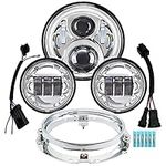 AlyoNed 7 inch Motorcycle LED Headl