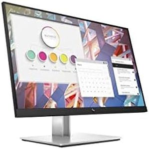 HP E24 G4 23.8" Full HD LED LCD Monitor - 16:9 - Black - 24" Class - in-Plane Switching (IPS) Technology - 1920 x 1080-250 Nit Typical - 5 ms GTG (OD) - HDMI - VGA - DisplayPort - USB Hub No Stand