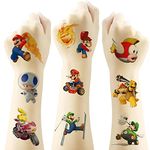 Temporary Tattoo for Kids, 20 Sheets Big Children's Temporary Tattoo Body Art Tattoo Stickers,Goody Bag Stuffers Party Bag Fillers (2x2 Inch) …