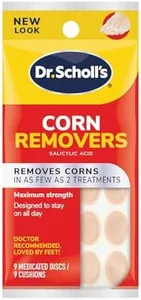 Dr. Scholl's Corn REMOVERS, 9 Ct // Removes Corns in as Few as 2 Treatments, Maximum Strength, Stays on All Day