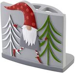 Avanti Linens - Toothbrush Holder, Christmas Bathroom Accessories (Gnomes Walk Collection)