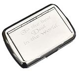 Personalised Tobacco Tin YOUR MESSAGE ENGRAVED FREE