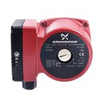 Grundfos UPS 15-50N Water Pump, Red/Black