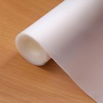 EASY HOME Solid Multipurpose 60cm x 10m Waterproof EVA Anti Slip Mat for Kitchen, Bathroom Cabinet Kitchen Drawer Shelf Mats Liner Sheets Roll, Table Mat (60cm x 10 Metres Roll, Clear), Transparent
