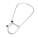 Calissa Offshore Tackle Kayak & Spearfishing Stainless Steel Fish Stringer Clip + 36” Steel Lanyard Speargun Spear Fishing Freediving Scuba Dive Diving Large Holder (Stainless Steel - No Clip)