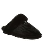 BEARPAW Women's Effie Multiple Colors | Women's Slipper | Women's Shoe | Comfortable & Lightweight, Black Velvet, 6 UK