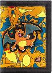 Pokemon Charizard No.6 Fire Orange Coin Card Tri-Fold Wallet