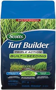 Scotts Turf Builder Triple Action Built For Seeding, Weed Preventer and Fertilizer for New Lawns, 4,000 sq. ft., 17.2 lbs.