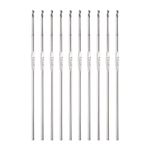 uxcell Stainless Steel Crochet Hook 2mm US Size 4 Knitting Needles for DIY Craft Yarn 10Pcs