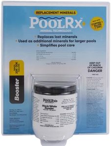 Pool RX 332066 PoolRX+ Booster Black Swimming Pool Algaecide, Single Unit