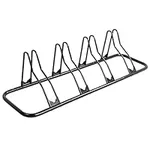 CyclingDeal Bicycle Floor Type Parking Rack Stand - for Mountain MTB and Road Bike Indoor Garage Storage - 4 Bikes