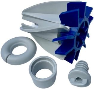 Polaris Tail Foam Replacement - Fits Polaris 180 280 360 380 480 3900 & More - Stop Replacing Foam - Prevent Spray - Improve Pool Cleaner - Long Lasting - Pool Cleaner Parts by Swasher