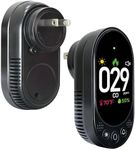 VETOUCH Carbon Monoxide Detector Plug in, Portable Carbon Monoxide Detector, Simultaneously Checks Temperature/Humidity,Clear LCD Display,for Home Kitchen RV Travel CO Detector