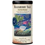 The Republic Of Tea BlackBerry Sage Black Tea, 50 Tea Bags, Gourmet Black Tea, BlackBerry and Sage Blend