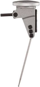 TESA Brown & Sharpe 74.111378 Interapid 312 Dial Test Indicator, White Dial, Vertical Type, M1.7 x 4 Thread, 0-15-0 Reading, 1.2" Dial Dia, 0"-0.0005" Range, 0.0005" Gradu, +/-0.01mm Accu