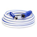 Legacy Manufacturing Smart Flex RV/Marine Hose, 5/8" X 25', Hybrid, Drinking Water Safe, White-HSFRV525