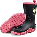 TIDEWE Rubber Boots for Women, 5.5m