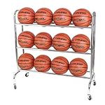 CHAMPRO 12 Ball Rack with Casters f