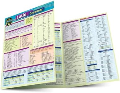 Latin Grammar (English and Latin Edition) QuickStudy Laminated Reference Guide (Quickstudy Language)