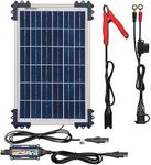 Optimate Solar Duo 10W, TM522-D1, 6-Step 12V / 12.8V 0.83A Weatherproof Solar Battery Saving Charger & maintainer