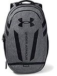 Under Armour Hustle Backpack, Black (002)/Black, One Size Fits All