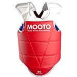 Mooto Korea Taekwondo Reversible Chest Guard Approved Protector Gear MMA TKD (2_S)