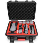 FPVtosky Hard Case for DJI Air 3 Drone/Fly More Combo, Waterproof Air 3 Hard Shell Carrying Case Accessories, Compatible with DJI RC2/ RC-N2/ RC Pro, Up to 8 Batteries