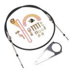 Cable Column Shift Linkage Kit, Cable Column Shift Linkage Kit High Strength ACA 1804 for TH350 TH400 700R4 TH200 2004R 4L80E Transmissions