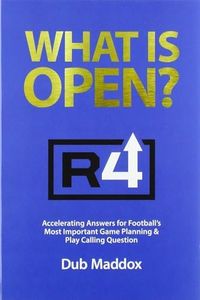 What Is Open: Accelerating Answers for Football's Most Important Game Planning & Play Calling Question