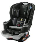 Graco Convertible Car Seat, Extend2Fit, Safe Rear-Facing Position, 10 Position Adjust, Titus