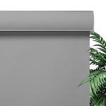 HOTSOON Blackout Roller Shades for Windows Cordless Room Darkening Roller Blinds Easy to Install with Cassette Valance Black Out Window Shades for Home Office Living Room,Gray