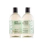 Soak Laundry Soap – 2 Pack Shop & Share | No Rinse, Plant Derived Hand Wash Detergent - 375 ml / 12 fl. oz, 75+ Washes (Wild Mint)