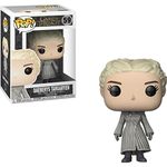 Daenerys Targaryen [White Coat]: Game of Thrones x Funko POP! Vinyl Figure & 1 PET Plastic Graphical Protector Bundle [#059 / 28888 - B]