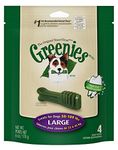 Greenies Original Dental Treats Large Dogs 4 Count- Pack of 2