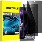 QUESPLE 2 Pack for Google Pixel 8 Privacy Tempered Glass Screen Protector, [9H Hardness][Easy Installation][Anti-Fingerprint] for Google Pixel 8 5G Glass Screen Protector[Does not support fingerprints]