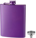 FYL Hip Flask for Liquor Matte Purp