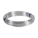 B K JAGAN & CO Stainless Steel Piano Music Wire Roll (Size: 0.46mm/26 Gauge)