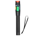 Visual Fault, 30km Fiber Optic Cable Tester Meter Red Light VFL with 2. 5mm Universal Connector for FC/SC/ST Adapter Pen, Fibre Network Cable Test Kit Fibre Light Source Testers