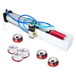 Taisher Aluminum Can Crusher, Heavy Duty Pneumatic Cylinder Soda Beer Can Crusher