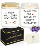 Best Friend Birthday Gifts for Women, Gifts for Women Birthday Unique, Funny Birthday Friendship Gifts for Best Friend Bestie BFF Classmate Coworker Women Girls - 100hScented Candles Thank You Gifts