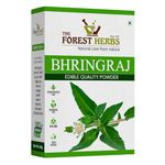 The Forest Herbs Natural Care From Nature 100% Pure Bhringraj Powder For Hair Growth - 200Gms | Good for Hair pack, Hair oil | Preservative free