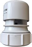 McAlpine VP2W Ventapipe 25 Air Admittance Valve with 1.5" Universal Outlet, White