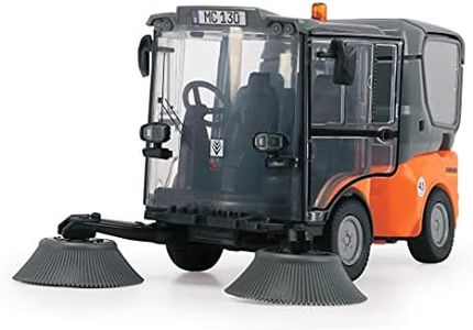 Dickie Toys 203834003 Street Sweeper, Orange/Grey