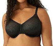 Wacoal Women's Back Appeal Underwire Bra, Black, 36DDD