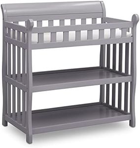 Delta Children Eclipse Changing Table with Changing Pad, Grey