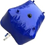 GaeaAuto Portable 30 Gallon Water Tank Collapsible Storage Container Bag Bladder Bob 110L with Valve for Camping RV Drought-Resistant Fire-Fighting Agricultural Outdoor Construction Watering