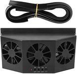 Msiud Solar Power Car Fan, Window F