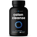 Colon Cleanser & Detox - 14 Day Rapid Colon Cleanse, Stool Softener, Flush Toxins - Safe & Effective Formula with Probiotic & Digestive Enzymes for Constipation Relief
