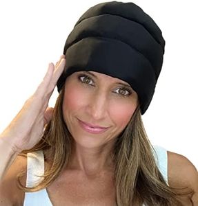 Headache Hat - US Assembly - Long Lasting Ice Cooling Relief - Tension Headache Cap - Migraine Cap for Natural Cooling Therapy - Migraine Mask - Standard Size